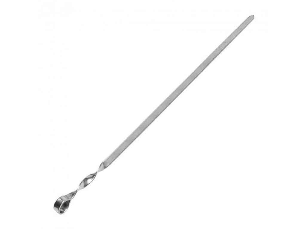Шампур АМЕКС плоский нержавіюча сталь L 470 мм h 10 мм s 1,5 мм (843626)