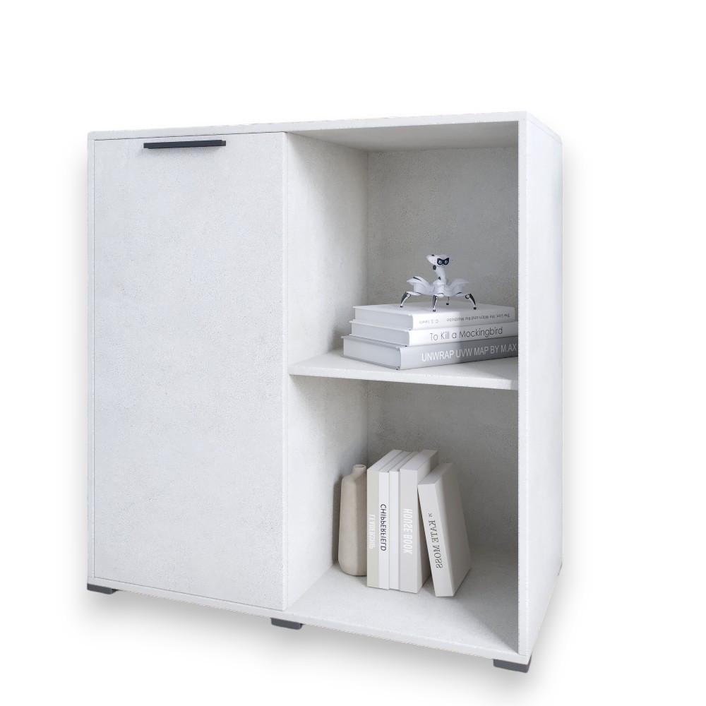 Тумба однодверная Lion Краш 82x43x86 см Бетон style (LION-044103) Тумба однодверная Lion Краш 82x43x86 см Бетон style (LION-044103)