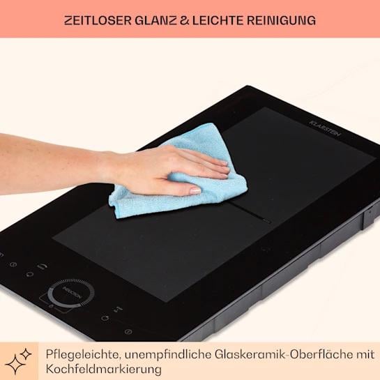 Варильна поверхня індукційна KLARSTEIN Delicatessa Slim Domino 3500 W (10033015) - фото 5
