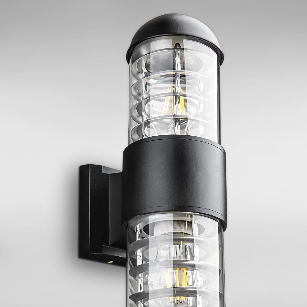 Уличный светильник настенный Lighthouse DL-19311/2W Черный - фото 2 Уличный светильник настенный Lighthouse DL-19311/2W Черный - фото 2