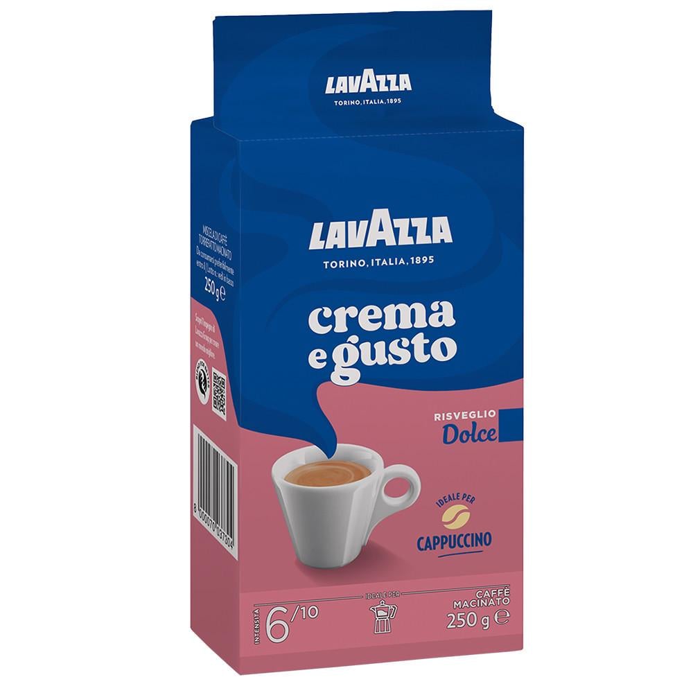 Кава мелена Lavazza Crema e Gusto Dolce 250 г (1690805806) - фото 2 Кава мелена Lavazza Crema e Gusto Dolce 250 г (1690805806) - фото 2