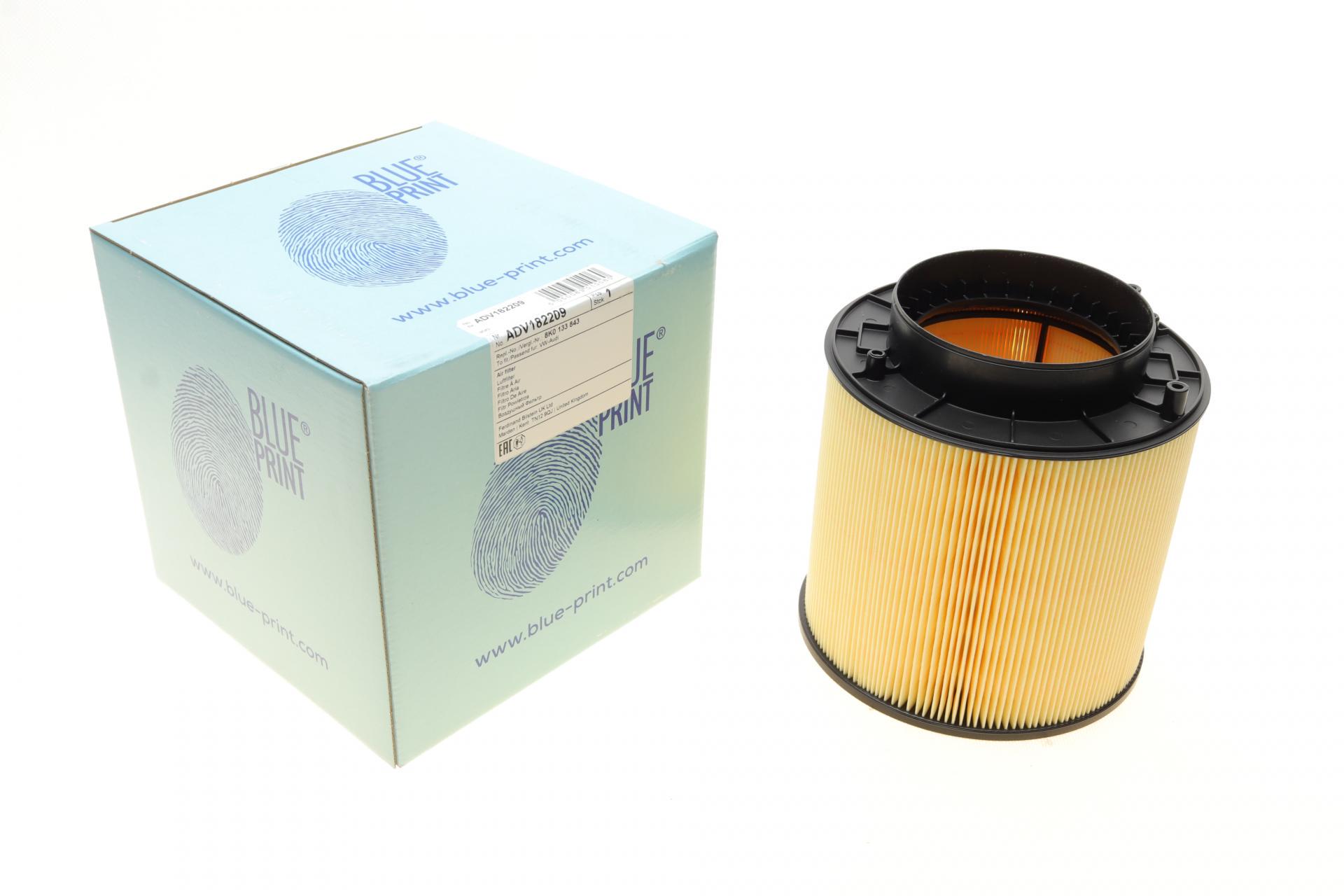 Фильтр воздушный BLUE PRINT для Audi A4/A5/Q5 3,0-3,2TFSI 07-17 (ADV182209)