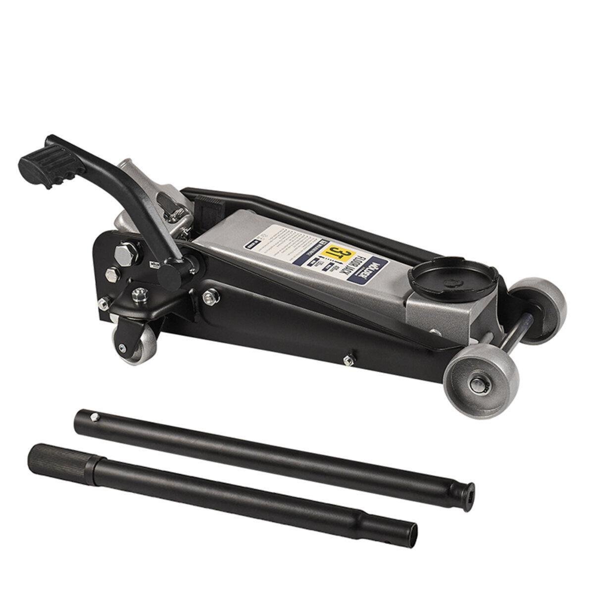 Домкрат гидравлический подкатной Molder профессиональный с педалью 3 т 130-490 мм (MA30032)