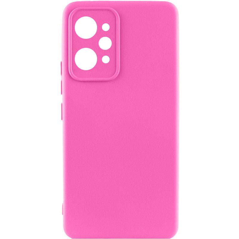 Противоударный Чехол Silicone Cover Lakshmi Full Camera (AAA) для Xiaomi Redmi 12 Розовый/Barbie pink