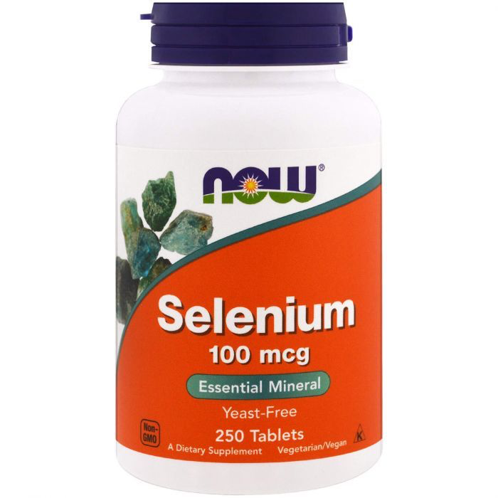 Селен Now Foods 100 мкг 250 таблеток (NOW-01482)