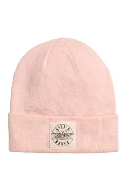 Шапка вязаная One Size Светло-розовый (5333336arl)