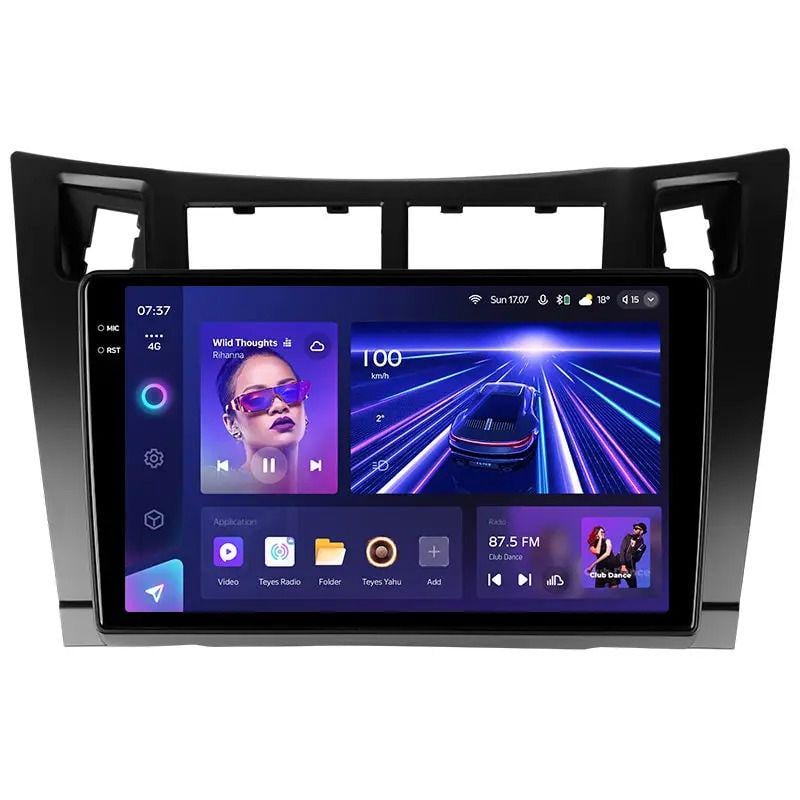 Автомагнитола штатная Teyes CC3 2K 6/128 Gb 360 для Toyota Yaris 2 XP90 2005-2012 г. F2 9" (AR-85445)