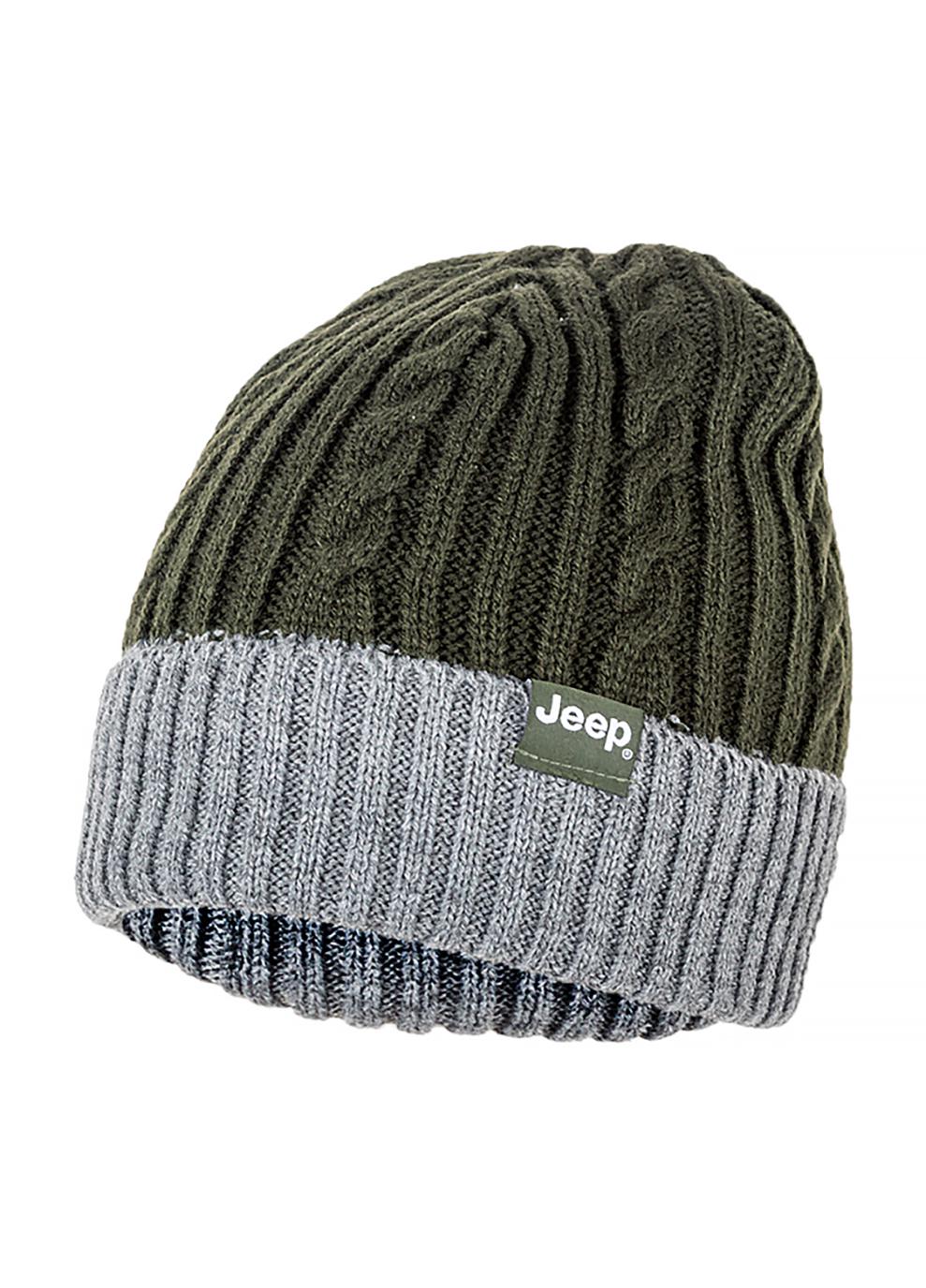 Шапка чоловіча JEEP TWISTED TRICOT HAT J22W One size Різнокольоровий (O102602-E858)