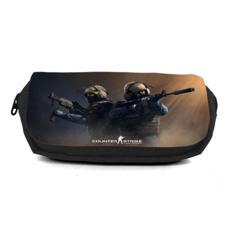 Пенал школьный Контр Страйк CSGO-0037 Черный (1442383504)