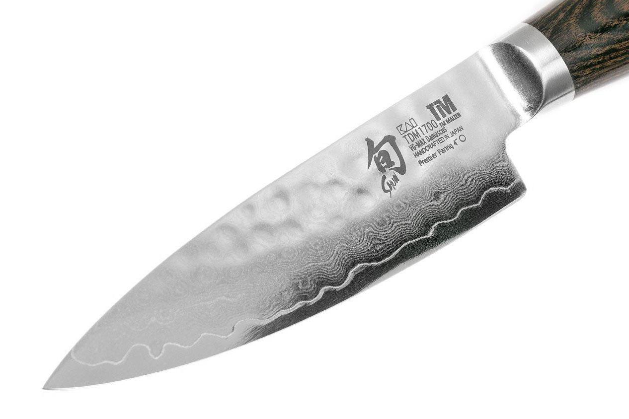 Нож кухонный KAI Shun Premier Tim Malzer для овощей 100 мм (TDM-1700) - фото 3 Нож кухонный KAI Shun Premier Tim Malzer для овощей 100 мм (TDM-1700) - фото 3