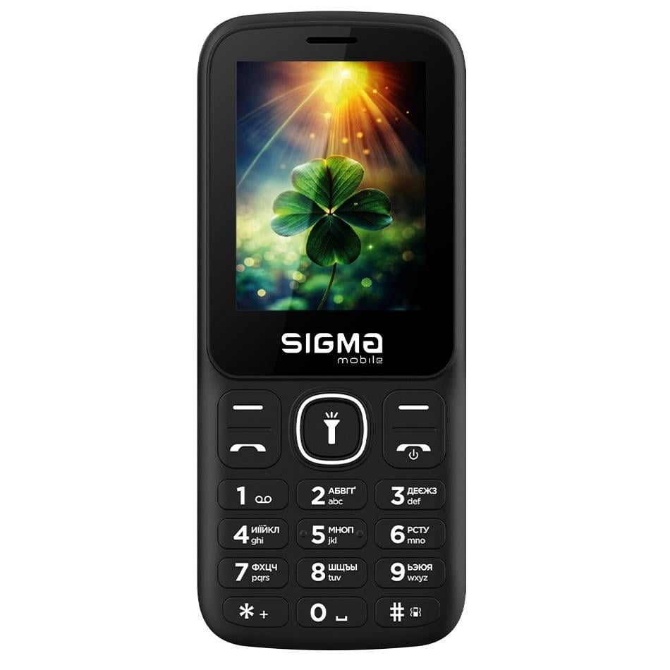 Мобильный телефон Sigma mobile X-style 242 Lucky Black (31152963) Мобильный телефон Sigma mobile X-style 242 Lucky Black (31152963)