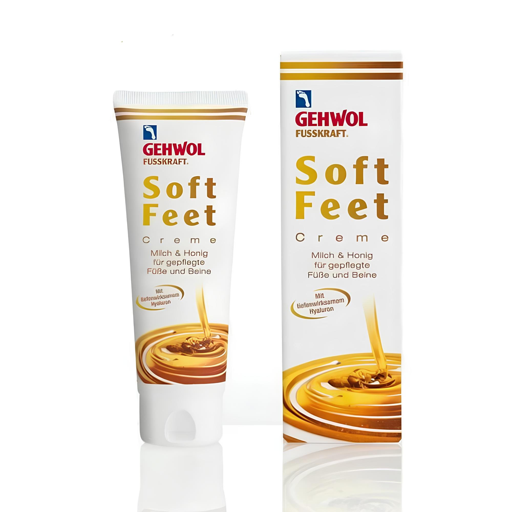 Крем для ніг шовковий Gehwol Fusskraft Soft Feet Cream із гіалуроновою кислотою 125 мл (15291850)