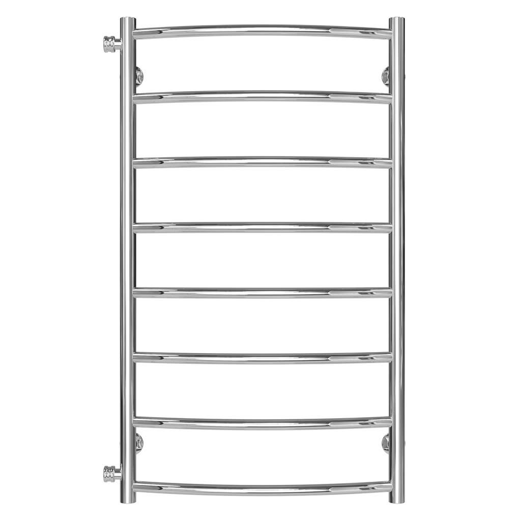 Полотенцесушитель водяной Deffi Классик П8 боковое левое подключение нержавеющая сталь 500х900 мм Хром (C.DK.90.50.8.C.B)