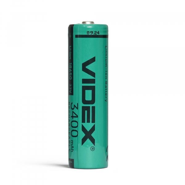 Акумулятор Videx літій-іонний 3400 mAh (18650) Акумулятор Videx літій-іонний 3400 mAh (18650)