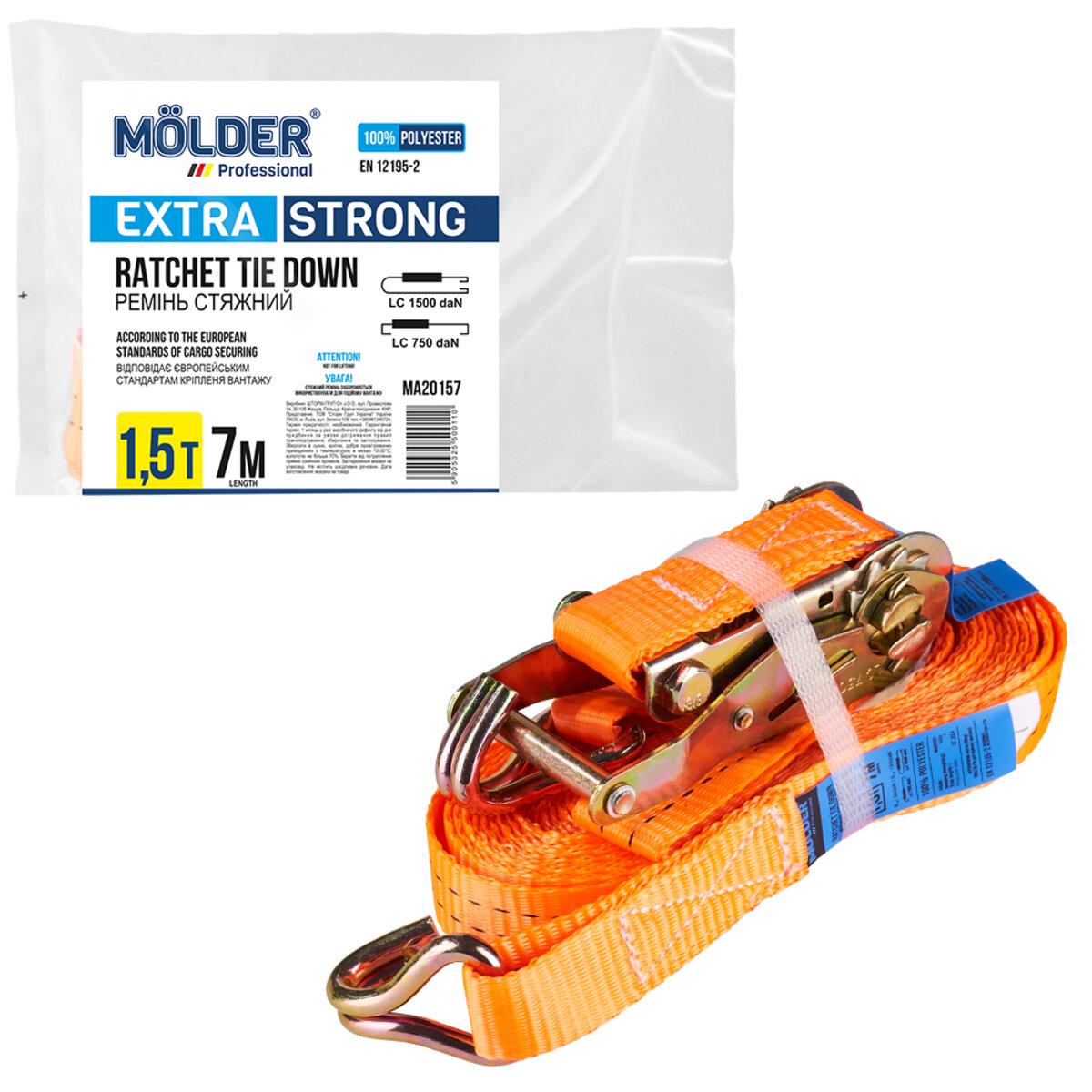 Ремень стяжной Molder 1,5т 7 м - фото 5 Ремень стяжной Molder 1,5т 7 м - фото 5
