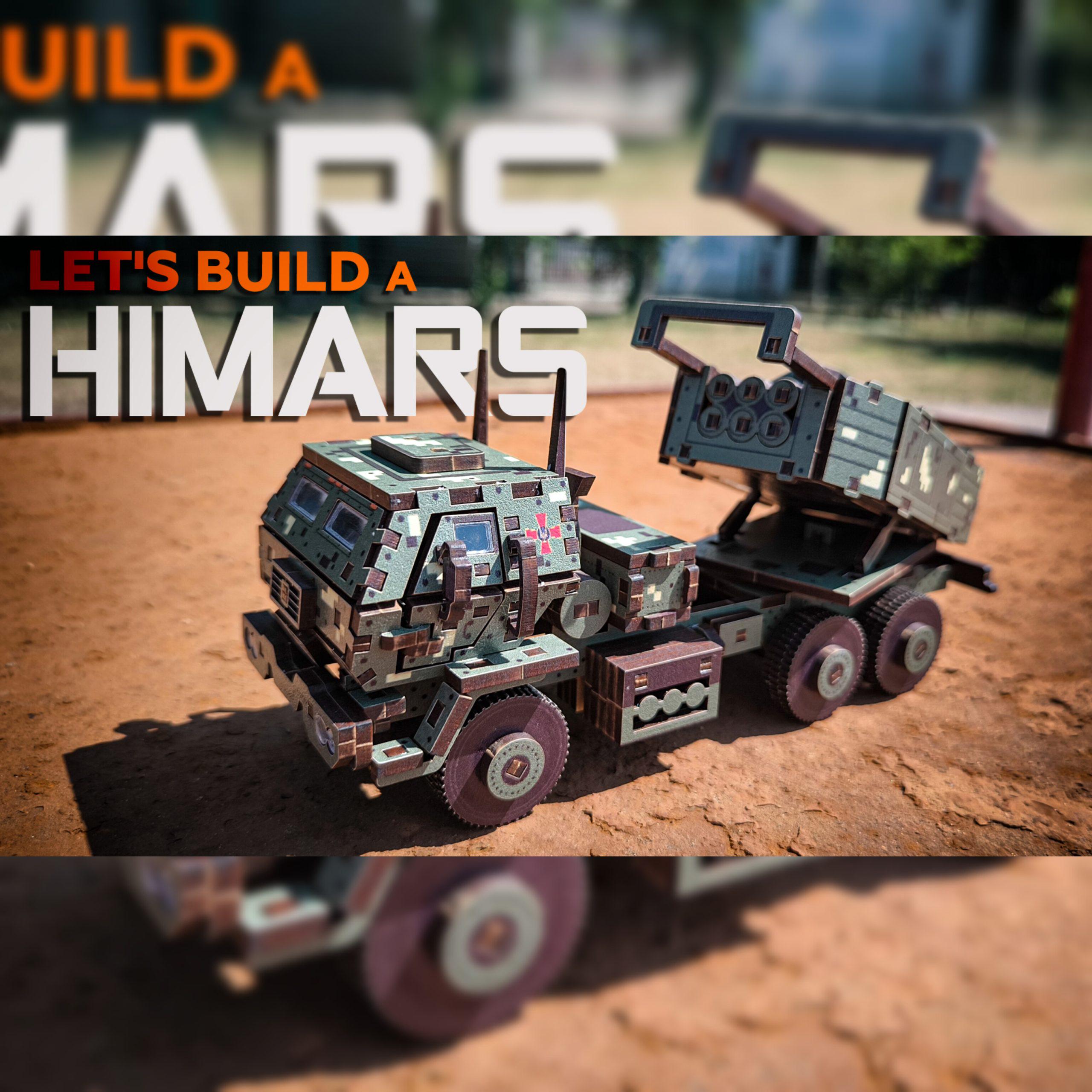 Конструктор дерев'яний THEGRAVIX HIMARS (03862) - фото 2 Конструктор дерев'яний THEGRAVIX HIMARS (03862) - фото 2