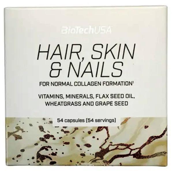 Комплекс для кожи/волос/ногтей BioTechUSA Hair Skin & Nails 54 капс. (000020396)