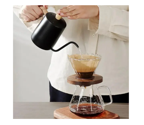 Заварник Bohmann с длинным узким носиком для дроп-кофе 350 мл Черный (97350b) - фото 4 Заварник Bohmann с длинным узким носиком для дроп-кофе 350 мл Черный (97350b) - фото 4