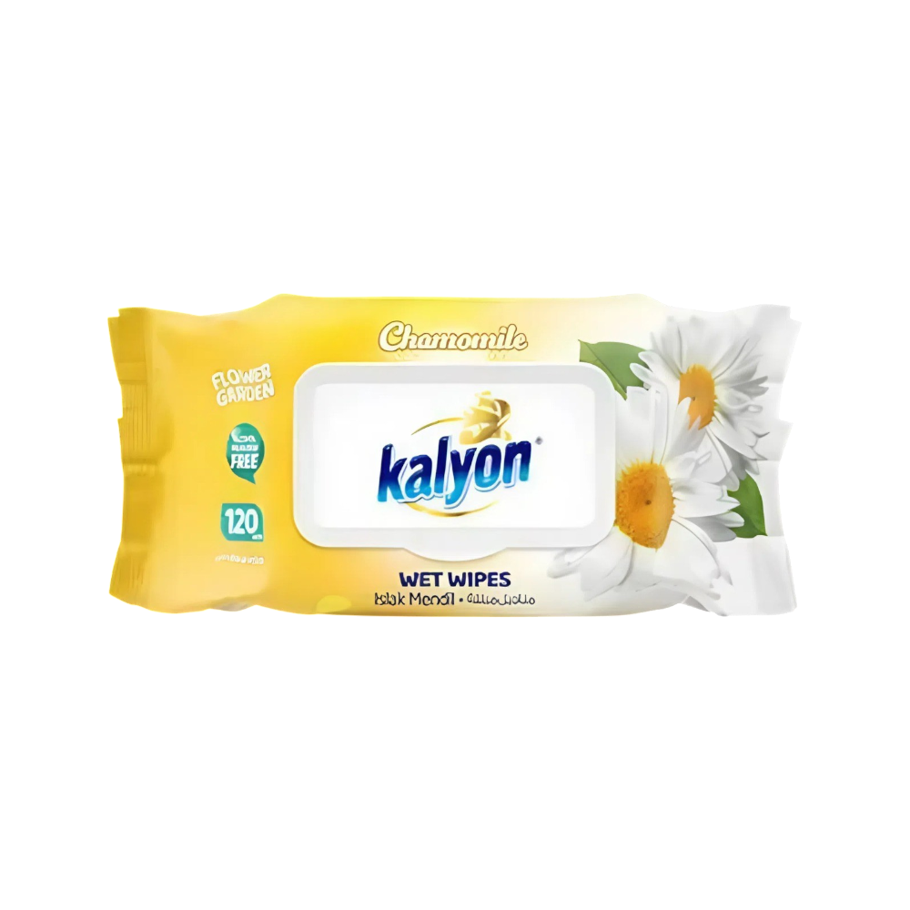 Влажные салфетки Kalyon Chamomile Ромашка 120 шт. (MM00.0007)