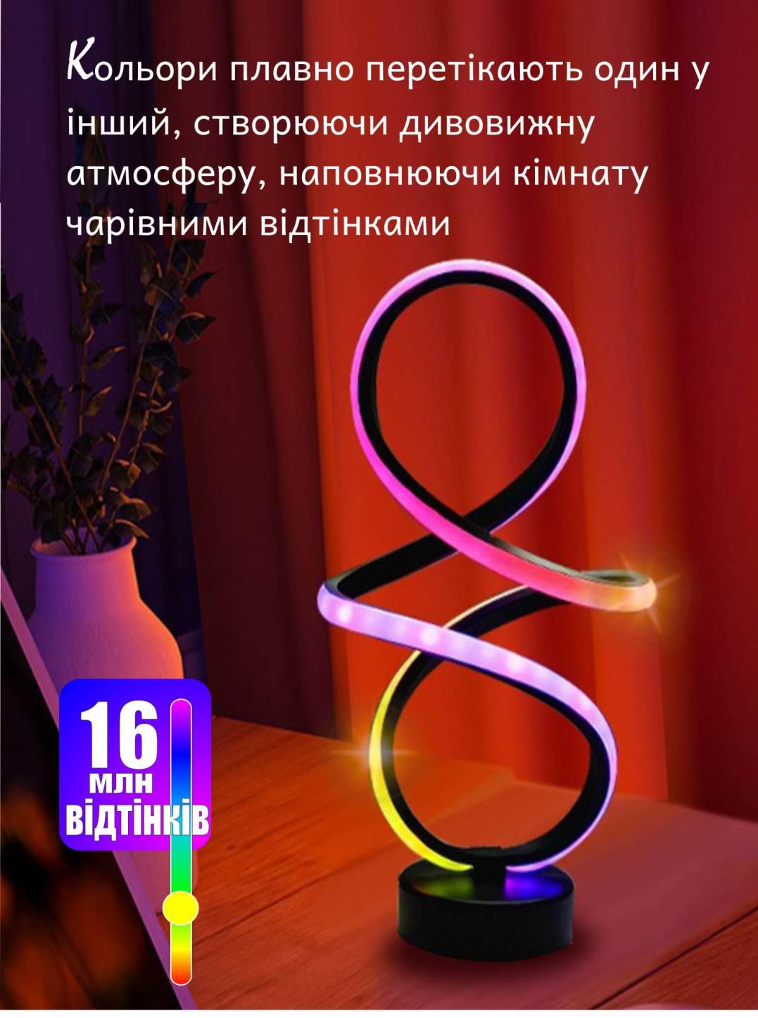 Лампа умная RGB CCT Bluetooth 16 миллионов цветов (607095) - фото 8