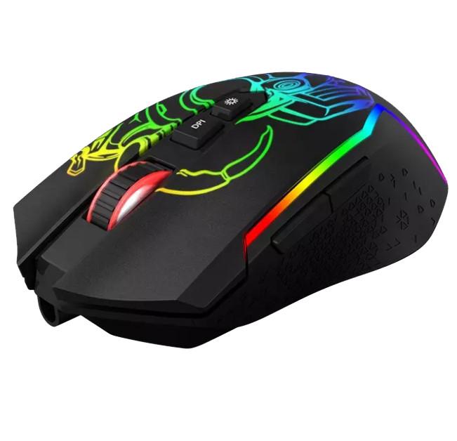 Комп'ютерна мишка Xtrike ME GM-327 з підсвіткою RGB Black (019607) - фото 4 Комп'ютерна мишка Xtrike ME GM-327 з підсвіткою RGB Black (019607) - фото 4