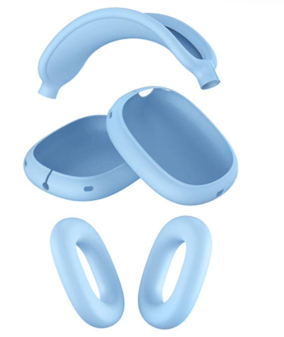 Чохол-накладка DK Silicone Candy Friendly 3в1 для Apple AirPods Max 1/2 Lilac