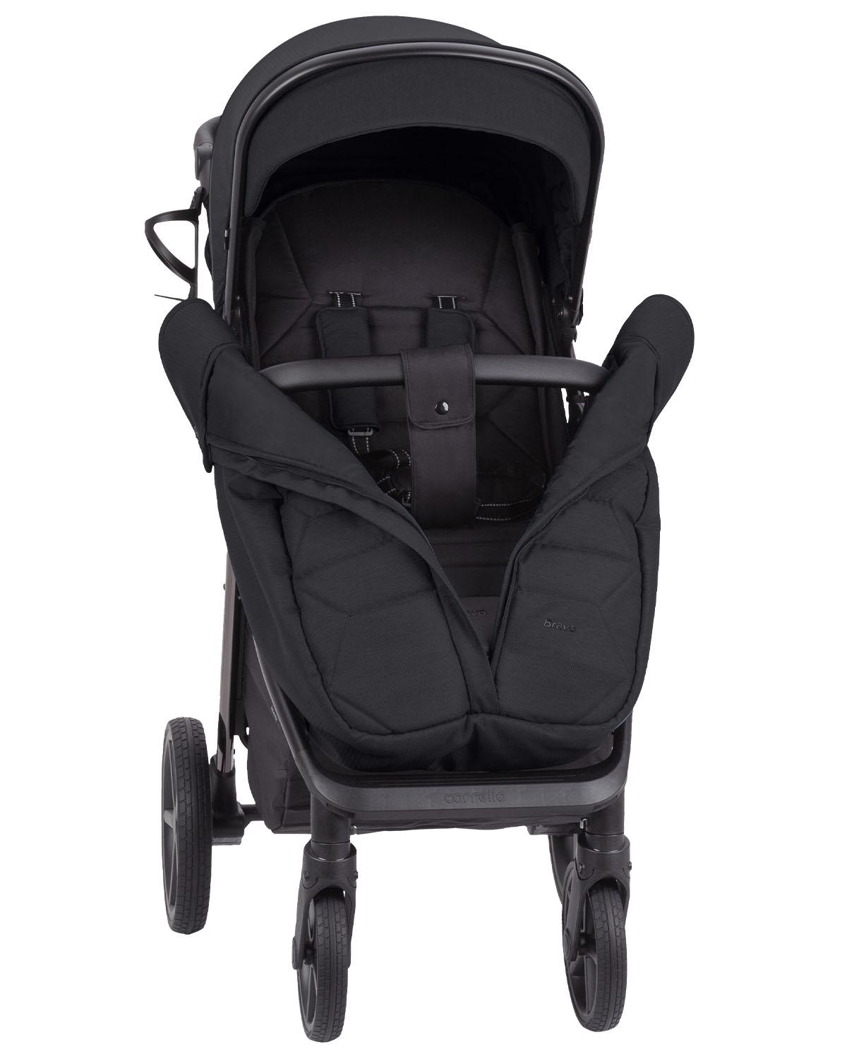 Коляска-книжка Carrello Bravo Jet Black (CRL-5515) - фото 3 Коляска-книжка Carrello Bravo Jet Black (CRL-5515) - фото 3