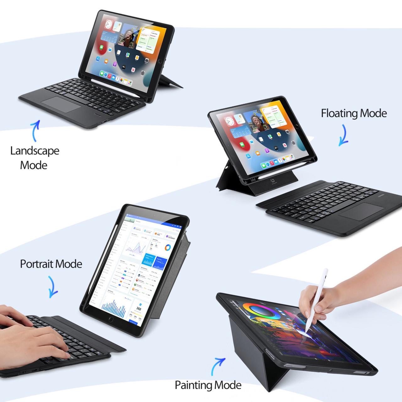 Чехол-клавиатура Dux Ducis Keyboard Bluetooth 5.0 для Apple iPad Pro 11 2018/2020/2021/2022 Black (6934913024614) - фото 5