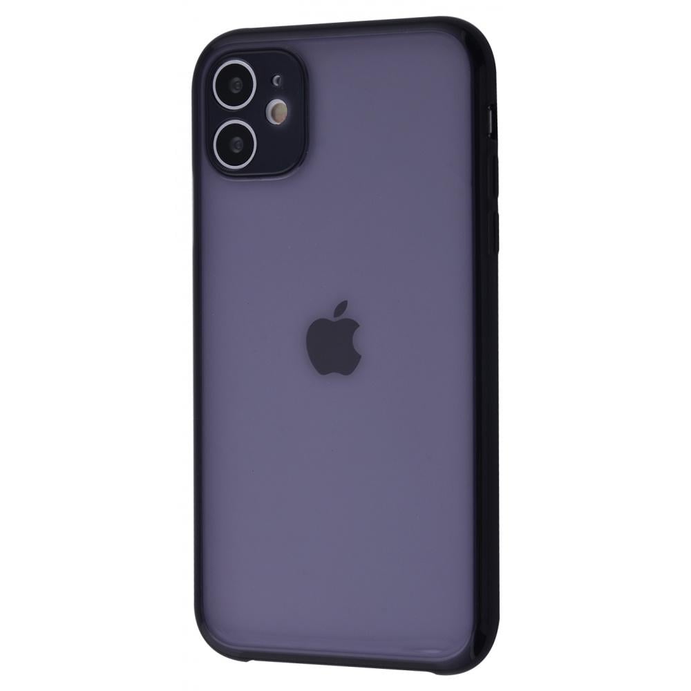 Чехол PRC Clear case Camera Protection для iPhone 11 Black