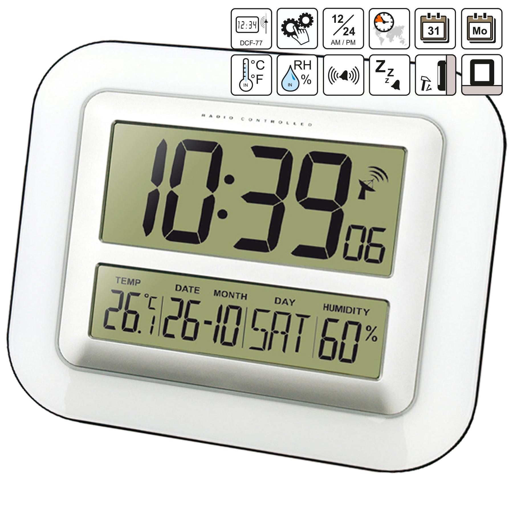 Часы настенные Technoline WS8006 Silver (WS8006) - фото 4 Часы настенные Technoline WS8006 Silver (WS8006) - фото 4