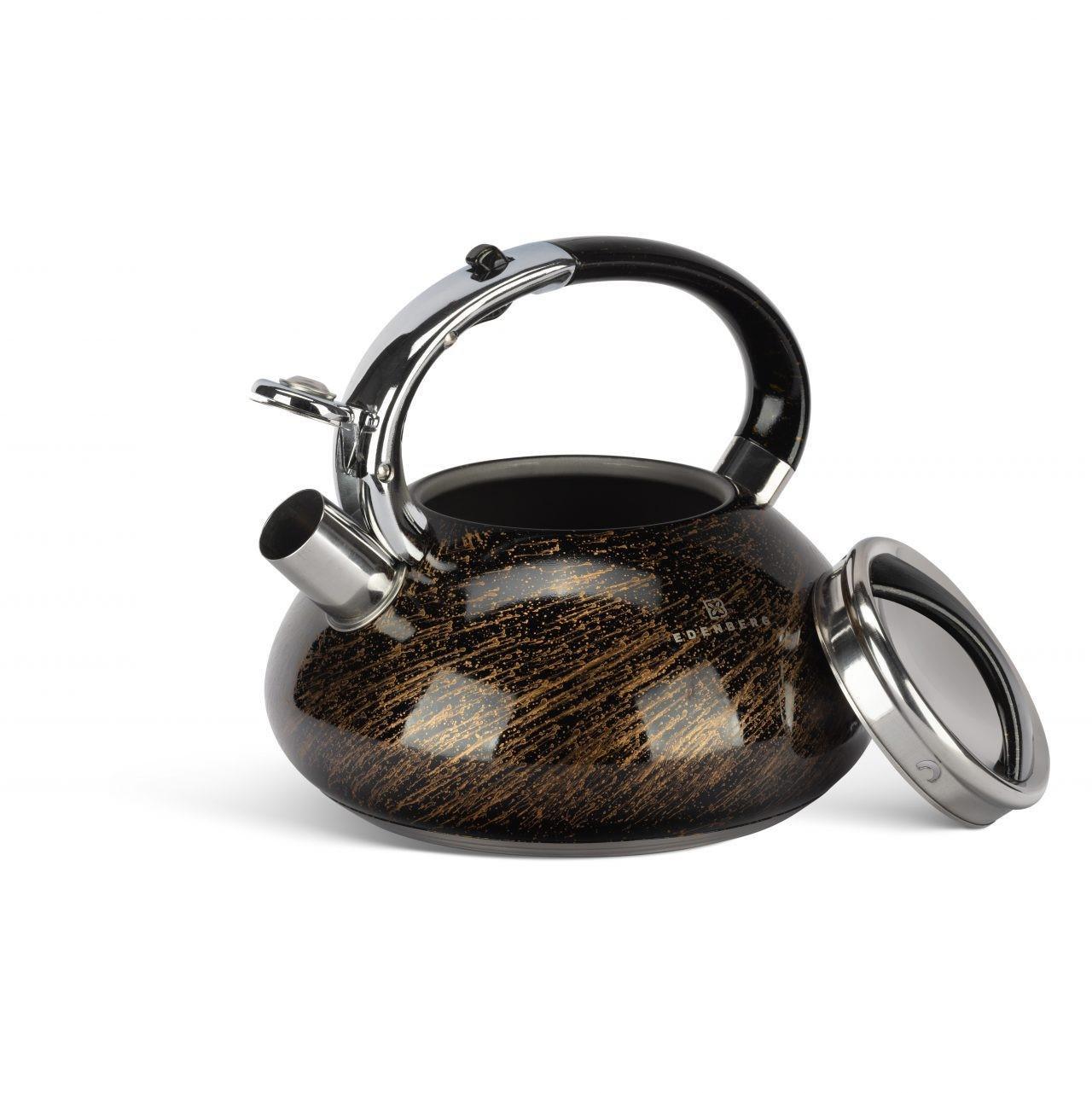 Чайник зі свистком Edenberg EB-1900 з капсульним дном 3 л (EB-1900-1) - фото 2 Чайник зі свистком Edenberg EB-1900 з капсульним дном 3 л (EB-1900-1) - фото 2