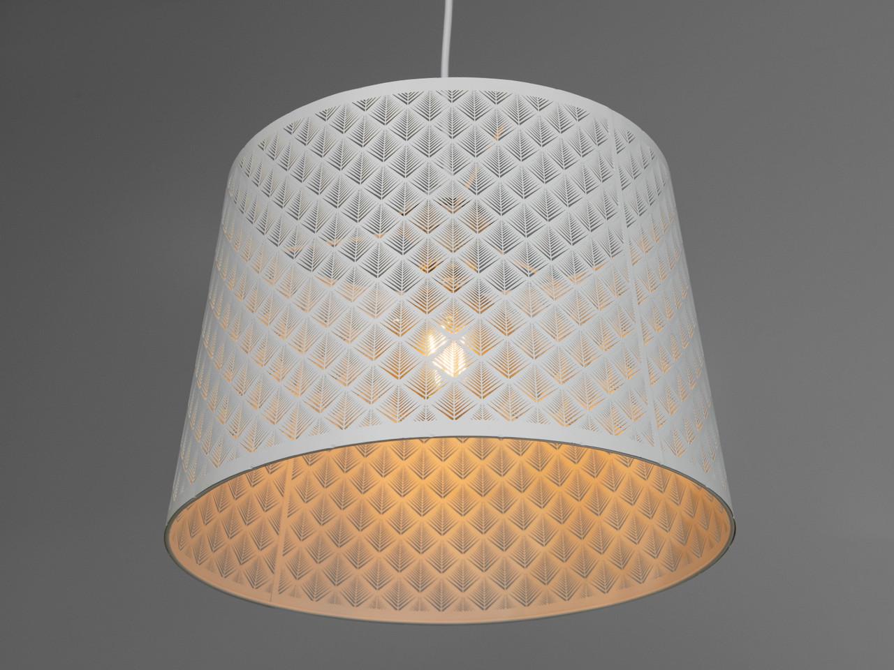 Подвесной светильник Геометрия в кухню Белый (8393-1WH-LS) - фото 3 Подвесной светильник Геометрия в кухню Белый (8393-1WH-LS) - фото 3