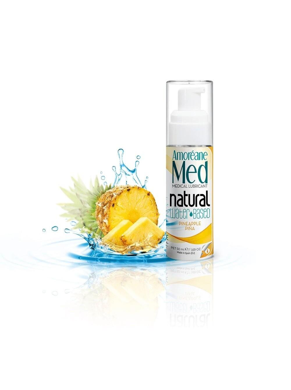 Лубрикант Amoreane Pineapple Water Based Lubricant with phytoplankton 50 мл (2179333105)