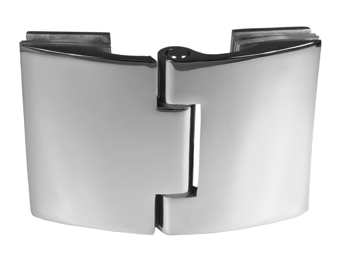 Петля Giff Glass modern 180° скло-скло Хром полірований (25229170)