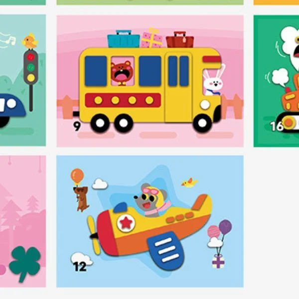 Набор аппликаций Повтори рисунок (Y01499) - фото 5 Набор аппликаций Повтори рисунок (Y01499) - фото 5