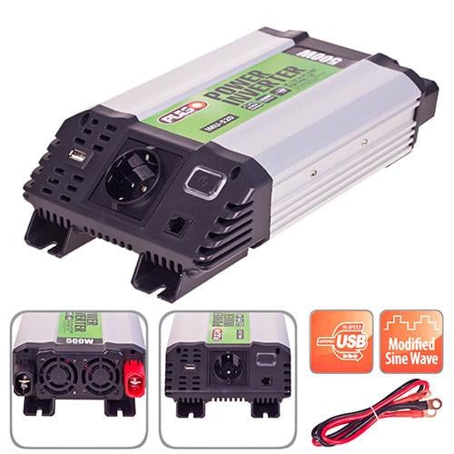 Преобразователь напряжения Pulso IMU-520 USB-5VDC 2.0 A 12-220 V 500 W - фото 11 Преобразователь напряжения Pulso IMU-520 USB-5VDC 2.0 A 12-220 V 500 W - фото 11