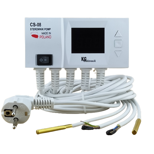 Автоматика KG Elektronik CS-08 Wi-Fi для 2 насосів опалення (31377104)