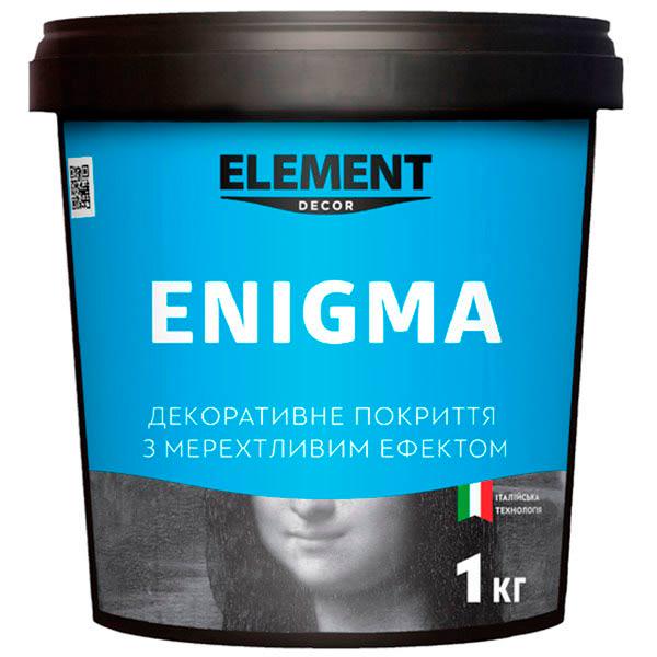 Фарба декоративна акрилова Element Decor Enigma з перламутром база 1 кг Срібний (1821721116) - фото 1 Фарба декоративна акрилова Element Decor Enigma з перламутром база 1 кг Срібний (1821721116) - фото 1