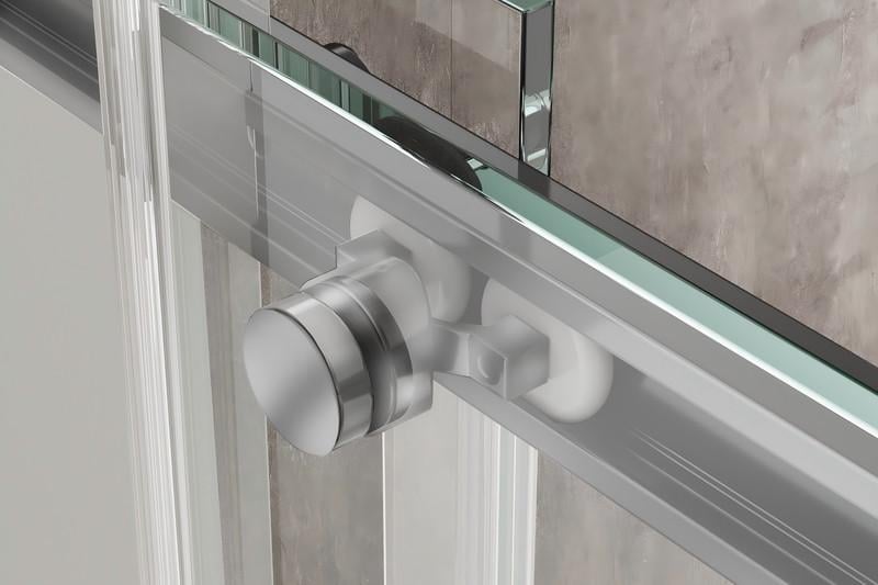 Душевая кабина без поддона KOER SR SC03-100x100x200-TR-01 прозрачное стекло Easy Clean 6 мм Хром (KR5357) - фото 10 Душевая кабина без поддона KOER SR SC03-100x100x200-TR-01 прозрачное стекло Easy Clean 6 мм Хром (KR5357) - фото 10