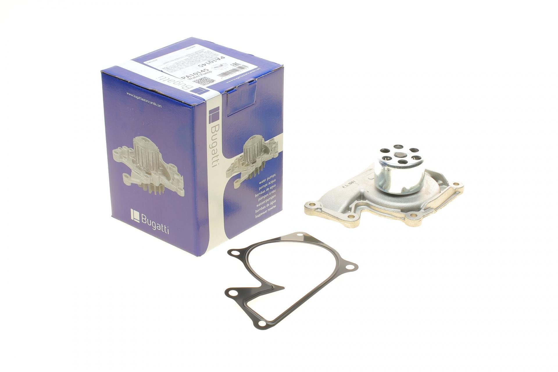 Помпа води Bugatti Renault Kangoo/Clio/Duster/Laguna/Megane/Nissan Qashqai/Juke 1.5dCi 09-/MB OM607/OM608 PA10145 (25588945)