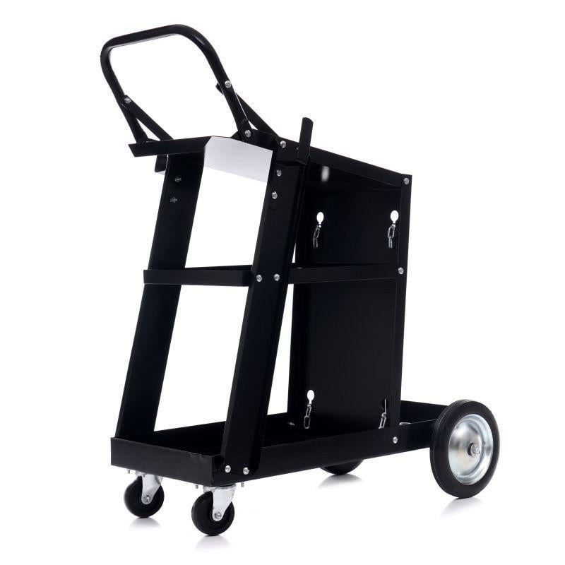 Тележка сварочная Kraft&Dele KD373 2415716206 стальная конструкция 3 полки до 75 кг - фото 4 Тележка сварочная Kraft&Dele KD373 2415716206 стальная конструкция 3 полки до 75 кг - фото 4