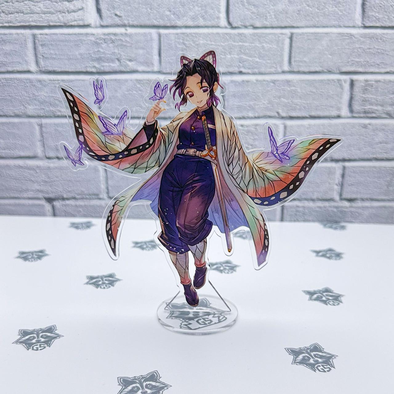 Фигурка коллекционная акриловая Аниме Клинок, прорезающий демонов Столб Насекомых Шинобу Кочо 15 см (2281027900)