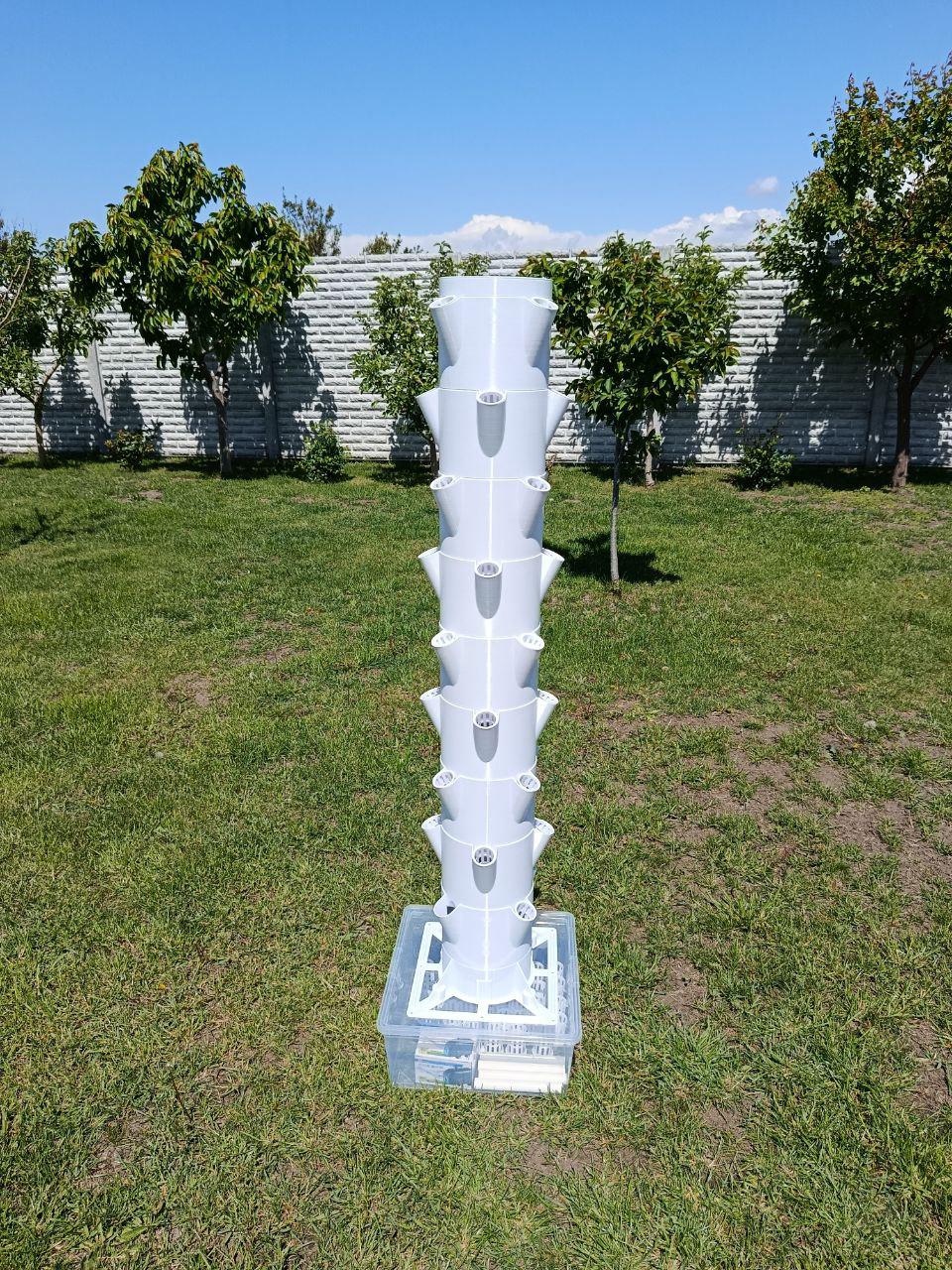 Гідропоніка вертикальна ROMZEUS 9 ярусів 36 рослин (26321528) - фото 10