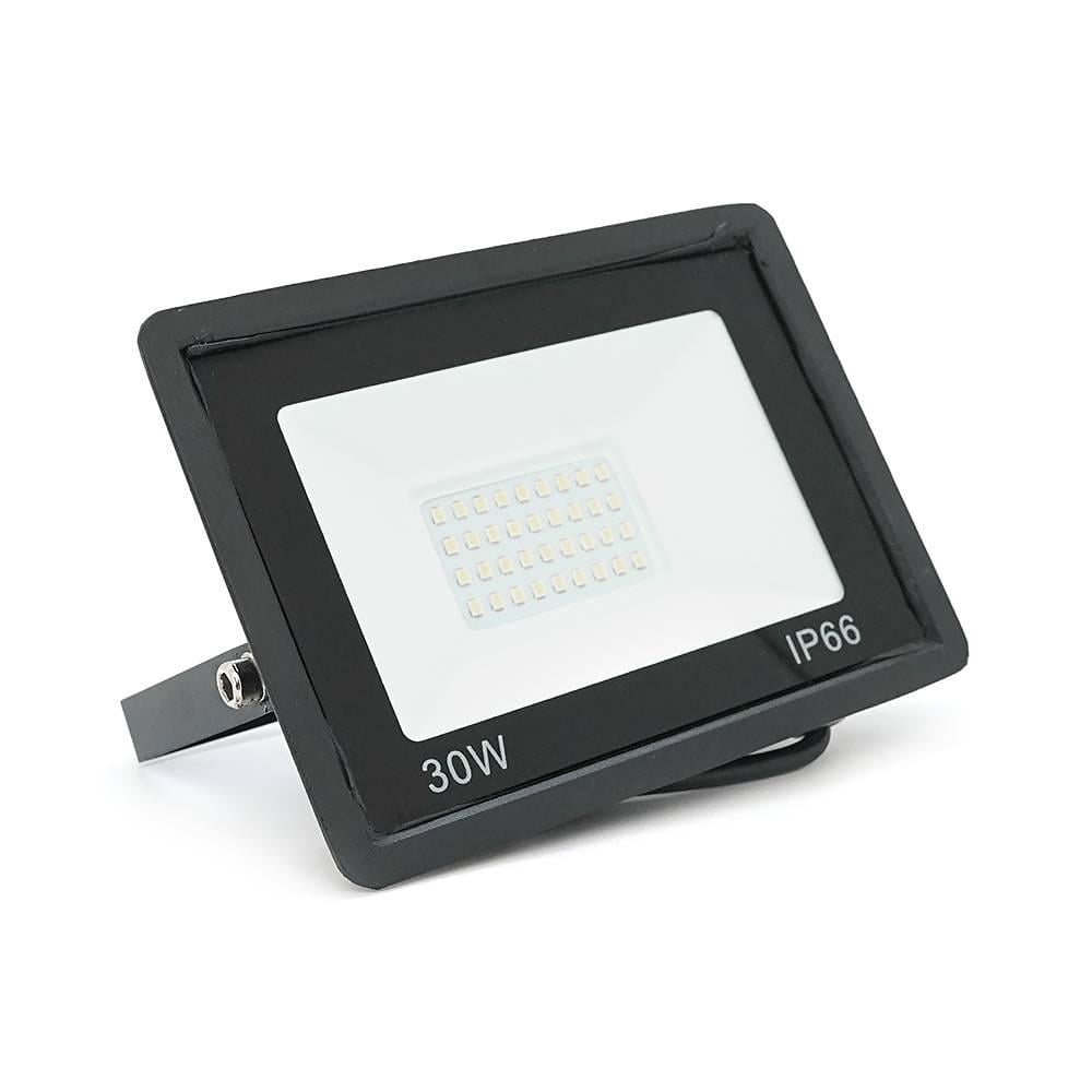 Прожектор LED RITAR RT-FLOOD30A SLIM 30W SMD2835 IP65 2400Lm 6500K 141х106х28 мм Black (37803)