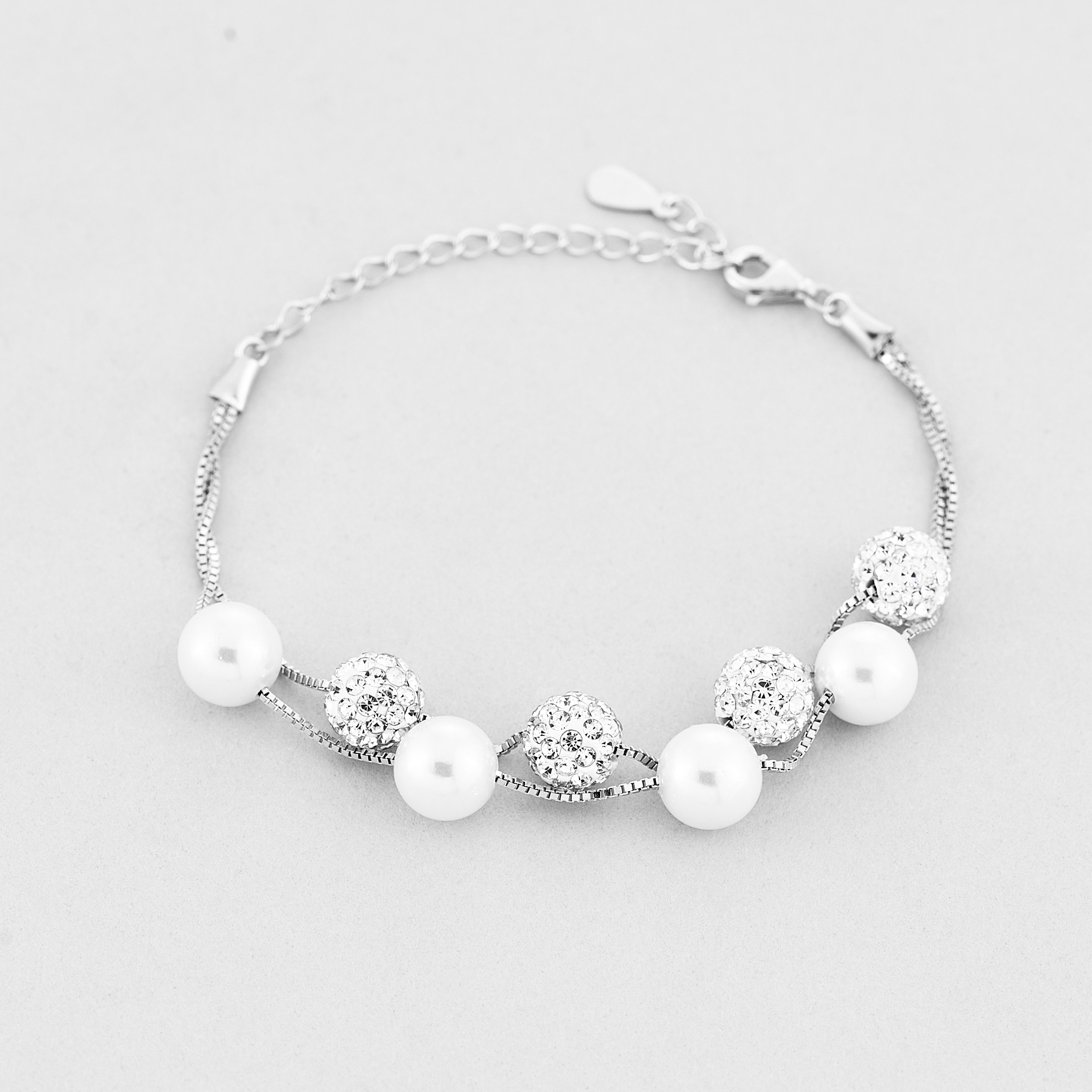 Браслет серебряный Minimal Такт (550049б)