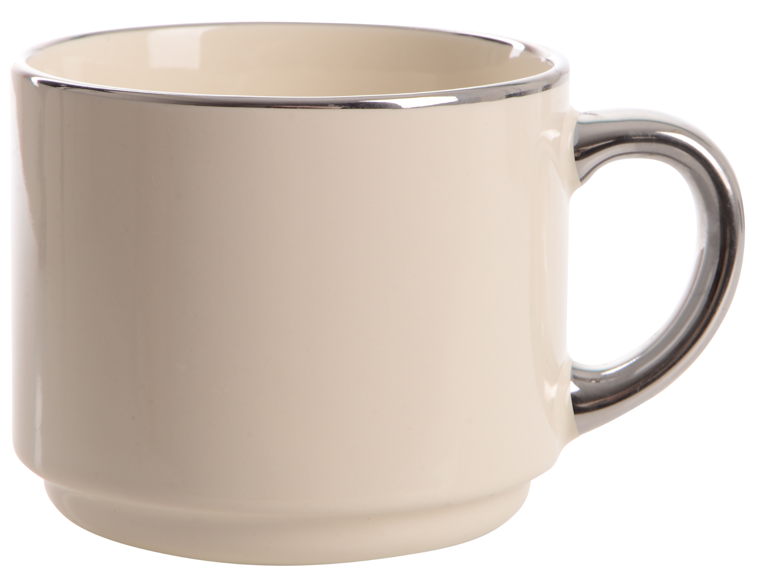 Набор чашек Limited Edition SILVER 4Х на металлической подставке 340 мл (UG-RX-N240581) - фото 2