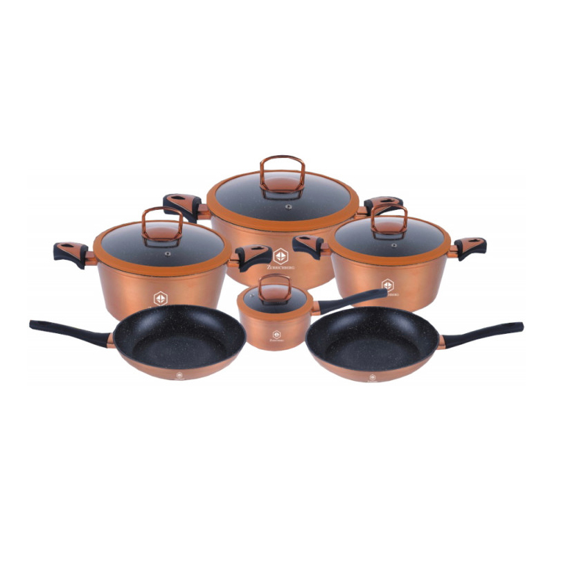 Набор посуды 11 пр. Zurrichberg (ZBP-7147 Gold)