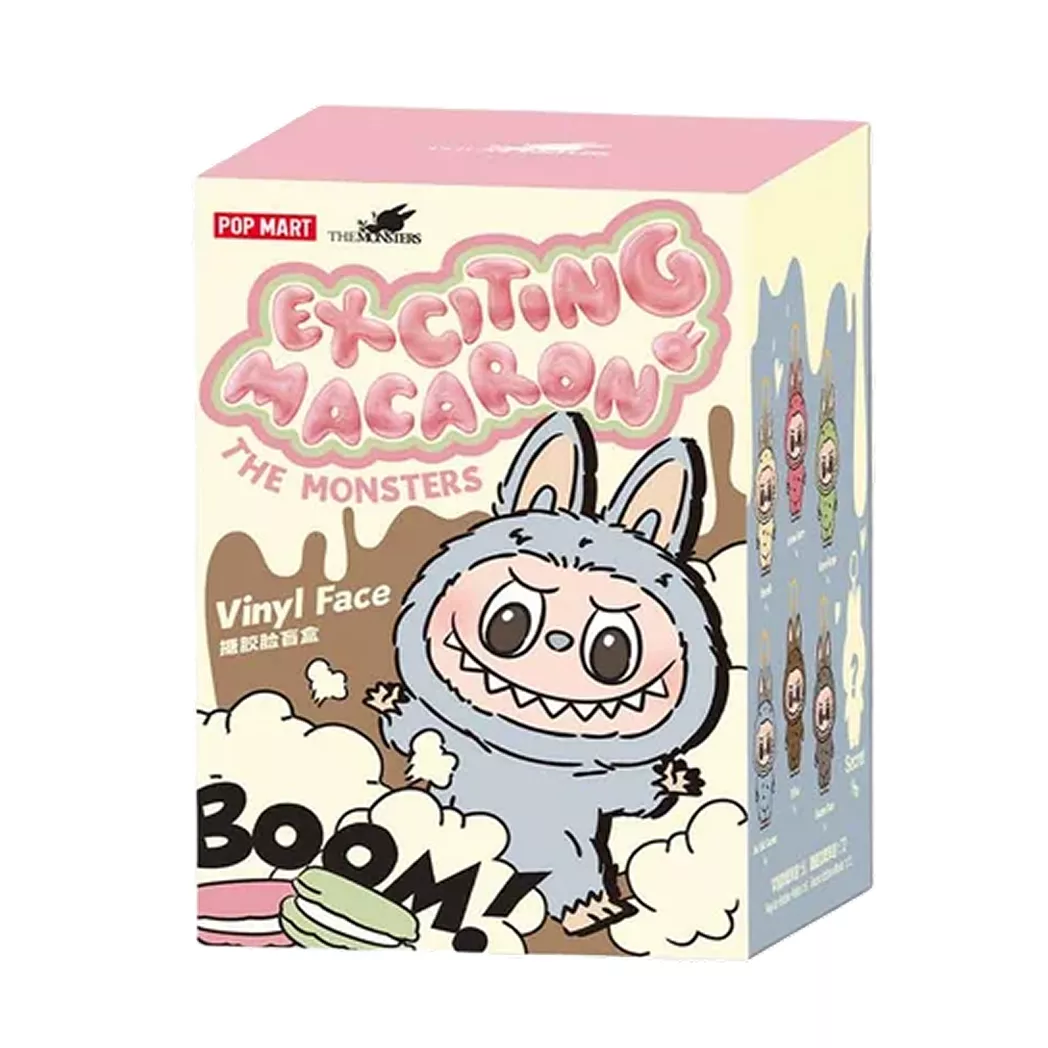 Фігурка-сюрприз POP MART The Monsters Labubu Exciting Macaron 1 шт. (TMEM-01)