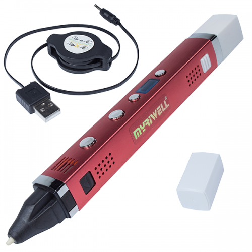 3D-Ручка Myriwell RP-100С Red (46595)