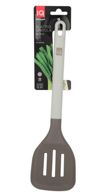 Лопатка кухонна силіконова Ringel IQ Be Trendy з прорізами (IQ-5004/2)